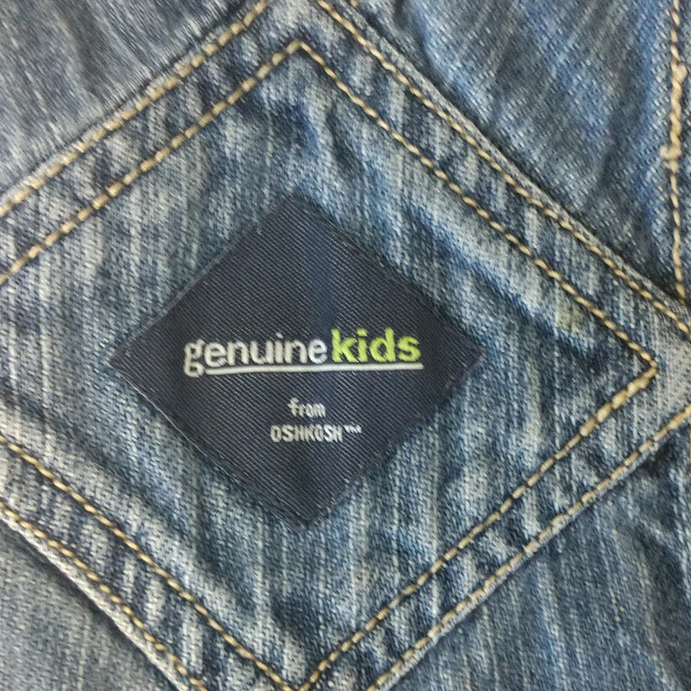 Genuine Kids Oshkosh bib overalls. Size girls 18 mos.